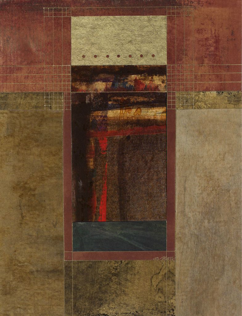 Mixed media on paper - 31 x 38