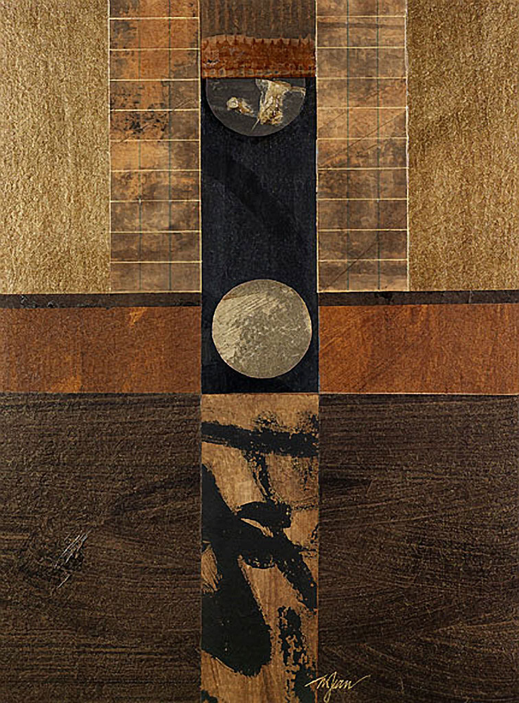 Mixed media on paper - 18 x 27 [28 x 38 framed]