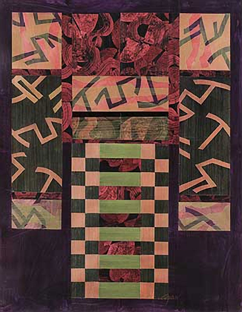 Mixed media on paper - 40 x 50