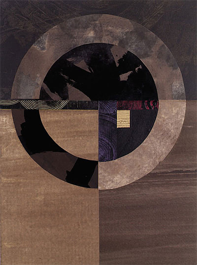 2005 - mixed media on paper - 18 x 24 [30 x 36 framed]