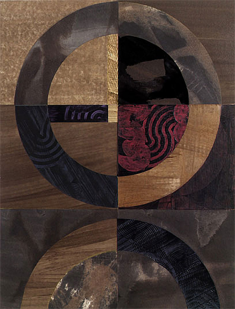 2005 - mixed media on paper - 18 x 24 [30 x 36 framed]