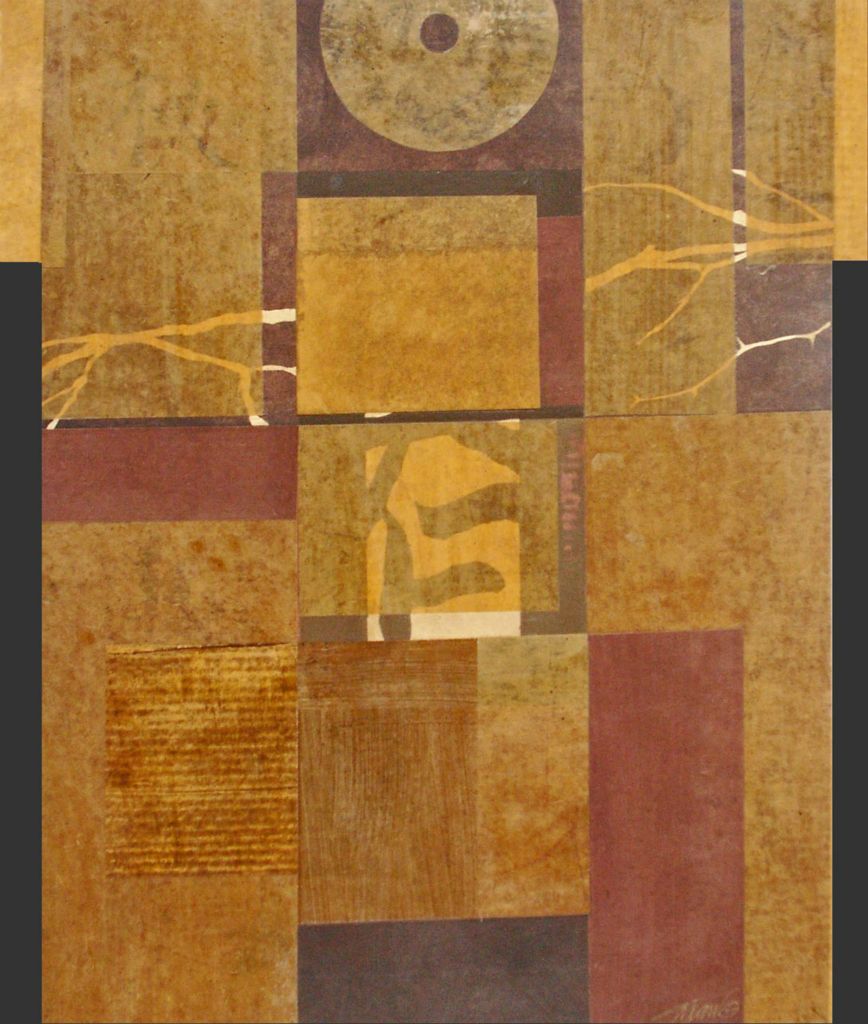 Mixed media on paper - 24 x 32