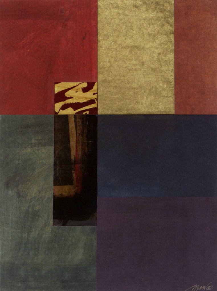 Mixed media on paper - 27 x 36