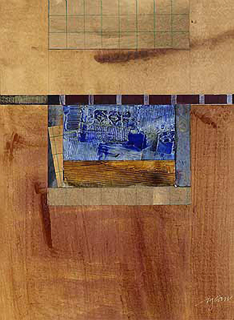 2003 - mixed media on paper - framed 26 x 33