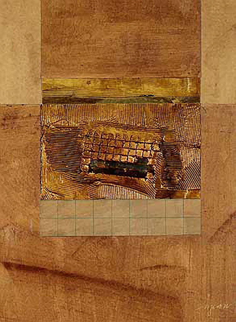 2003 - mixed media on paper - framed 26 x 33